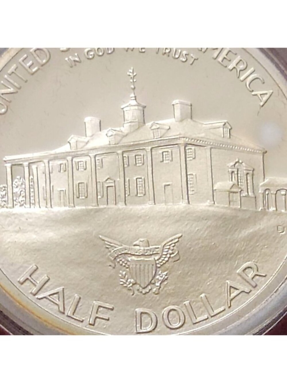 1982 Washington Commemorative Silver Half Dollar Coin Proof - Picture 8 of 8